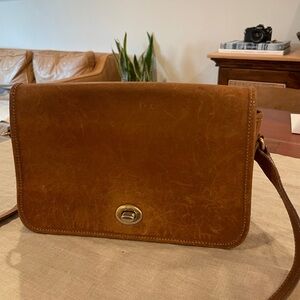 Vintage Coach Brown Purse